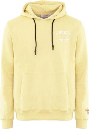 In Gold We Trust De Beruchte Gele Stijlvolle Heren Tee - Heren - Hoodies - Geel - M - Hoodies & sweatvesten