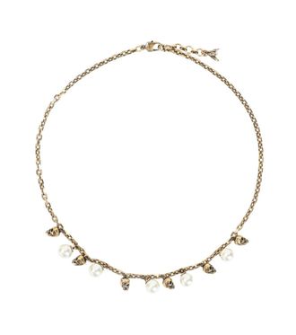 Alexander McQueen Golden Charm Necklace