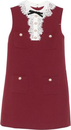 Self Portrait Korte Jurk - Dames - Korte kleedjes - Rood - XS - Kleedjes