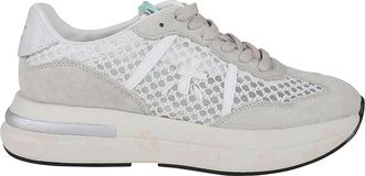 Premiata Casual Sneakers - Dames - Sneakers - Wit - 39 EU - Leer - Schoenen