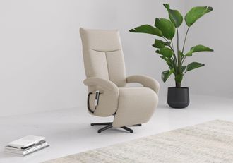 Sit&more TV-Sessel »Emely, inkl. Kopfteilverstellung & 360° Drehfunktion« wahlweise mit 2 Motoren, Akku & Aufstehhilfe