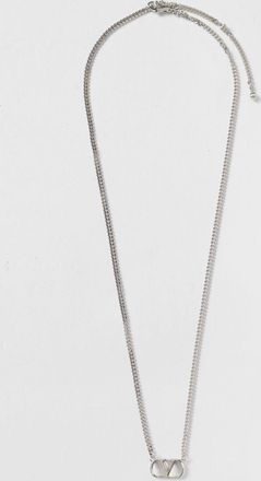 Valentino Garavani Collana Valentino Garavani in metallo Vlogo Signature
