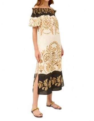 Marie Oliver Lola Midi Dress In Flueron
