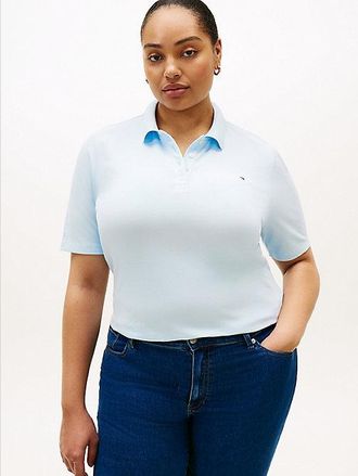 Tommy Hilfiger Curve 1985 Regular Fit Pique Polo Shirt