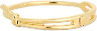 Nordstrom Rack Demi Fine Knotted Bangle Bracelet in Gold at Nordstrom Rack