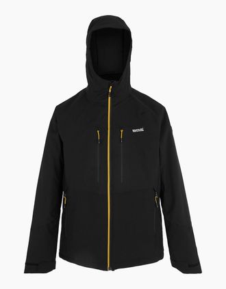 Regatta Mens Regatta Mens Highton Stretch Padded Jacket - Black/Multi - Size: 38/Regular