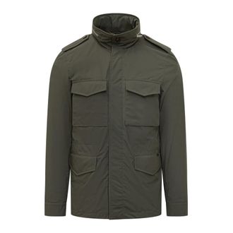 Moorer Denver-Stp - Heren - Zomerjassen - Groen - L - Polyester - Jassen