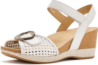 Dansko Stella Womens Sandals White Woven : EU 41 (US Womens 10.5-11) Regular, Leather