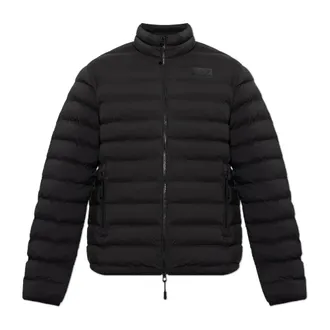 Emporio Armani Emporio Armani Ea7, Heren, Jassen, Zwart, Maat: XL Leer