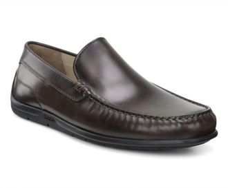 Ecco Mens Classic Moc 2.0 Shoe In Coffee