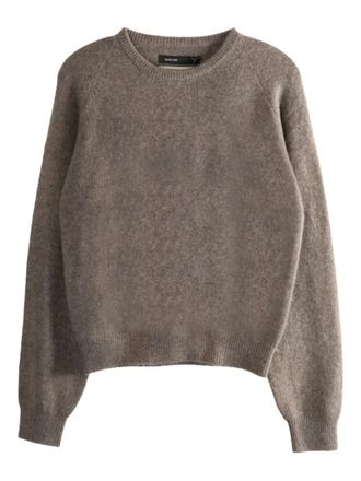 Frenckenberger raglan-sleeve sweater - Brown