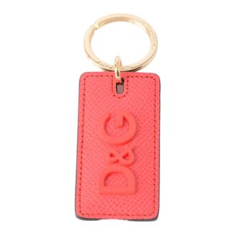 Dolce & Gabbana Accessoires, Dames, Rood, ONE Size, Sleutelhanger
