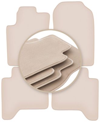 OEM Alfombrillas Premium Beige Para: Ford Ranger Raptor Pickup 2019