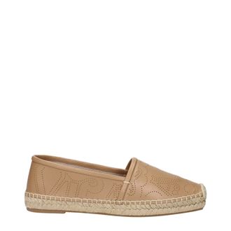 Max Mara Brown Leather Womens Espadrilles