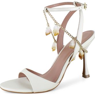 BCBGeneration Pacificia Chain Strap Sandal in Milk at Nordstrom, Size 8.5