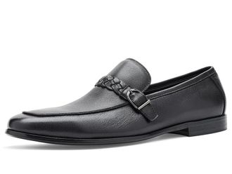 Steve Madden Chauncey Mens Shoes Black Leather : 10.5 D - Medium