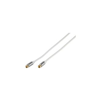 Vivanco 43155 Cable Coaxial 10 M Blanco