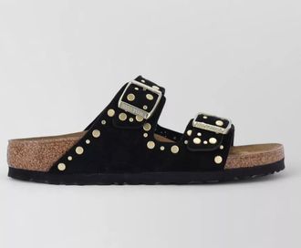 Birkenstock leather studded sandals