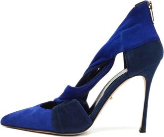 Sergio Rossi Pumps con dettaglio cut-out - Blu