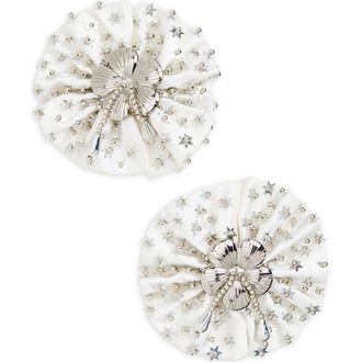 Chopova Lowena Belle Set of 2 Barrettes in White at Nordstrom