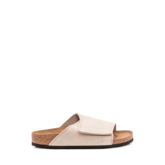 Birkenstock Solana VL Suede Leather Narrow Fit - male - Birkenstock - Sliders - Beige - 10 UK - Shoes