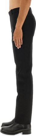 Alexander McQueen Tailored Wool Trousers - Black