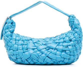 Bottega Veneta Pre-owned Bottega Veneta Foulard Intrecciato Banana 76RDOYROOYYIRM3S