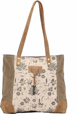 Myraswim Womens Cowhide Key Tote Bag In Beige