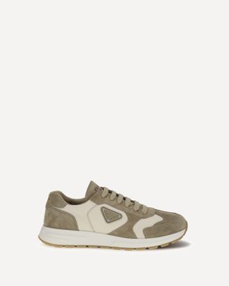 Prada Prax Sneakers in suede and Re-Nylon Male 12