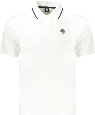 North Sails Klassiek Passend Poloshirt - Heren - Polos - Wit - L - Katoen - Tops