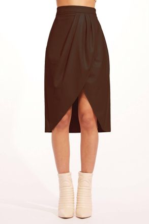 Eva Franco Joyce Skirt In Brown