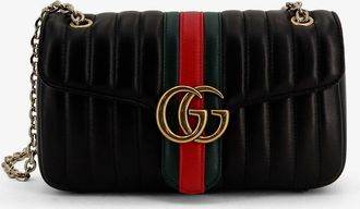 Gucci Borsa a tracolla Jetset GG Marmon in pelle - GUCCI - gender_Woman