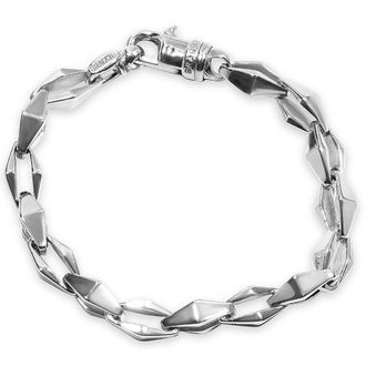 Pompeii3 Mens 39 Gram Solid Silver Bracelet 8.5 Size: Large