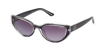 Guess GU7910 05B Womens Sunglasses Black Size 52