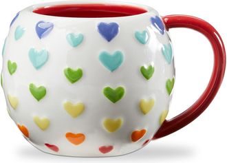 Tag Everyday Hearts Earthenware Mug Multi 16 oz 4.22 x 4.22 x 3.51 in in Red at Nordstrom