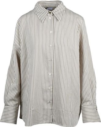 Marella Overhemden, Dames, Beige, XL, Reperto Shirt