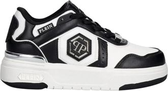 Philipp Plein Low-Top Sk 8R Sneakers - Heren - Sneakers - Zwart - 38 EU - Leer - Schoenen