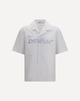 Off-white City Nature Bowling Shirt Male 50