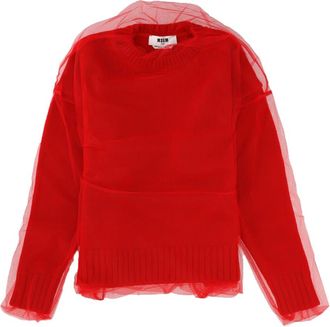 Msgm Merino Wool Sweater