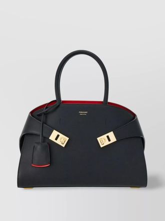 Ferragamo Hug small leather tote bag