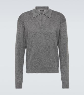 Prada Cashmere and silk polo sweater