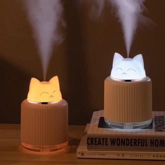 No Brand Mini Humidificador Para La Habitaci&oacute;n De Los Ni&ntilde;os: Generador De Niebla Con Alimentaci&oacute;n Usb, Iluminaci&oacute;n Led Y Apagado Autom&aacute;tico