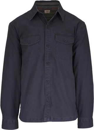 Faherty buttoned chest-pocket jacket - Grey