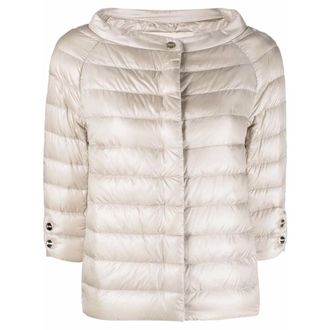 Herno Three-quarter-length Sleeve Puffer Jacket