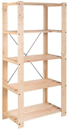 Astigarraga Estanteria Pino Reforzada 174,2 X 76,7 X 43 Cm