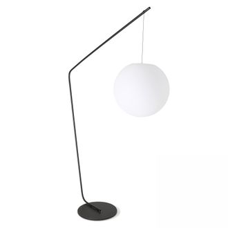 Oviala L&aacute;mpara de pie arco de metal 180 cm