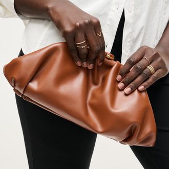 Urban Expression Jennifer Clutch in Chocolate at Nordstrom