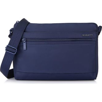 Hedgren Medium Eye RFID Water Repellent Shoulder Bag in Total Eclipse at Nordstrom Rack