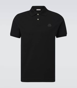Moncler Polo de algod&oacute;n con logo