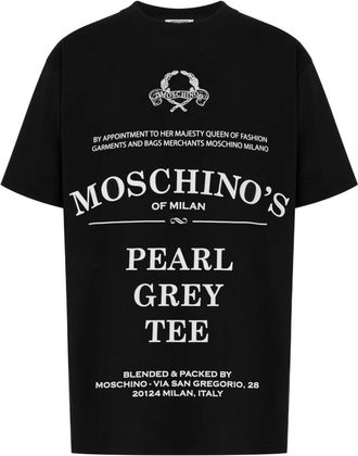 Moschino T-shirt con stampa - Nero